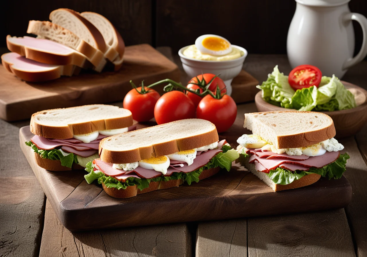 Double Turkey Sandwich