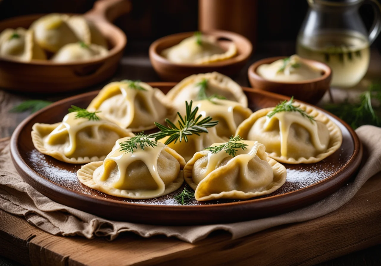 Mushroom Pierogi
