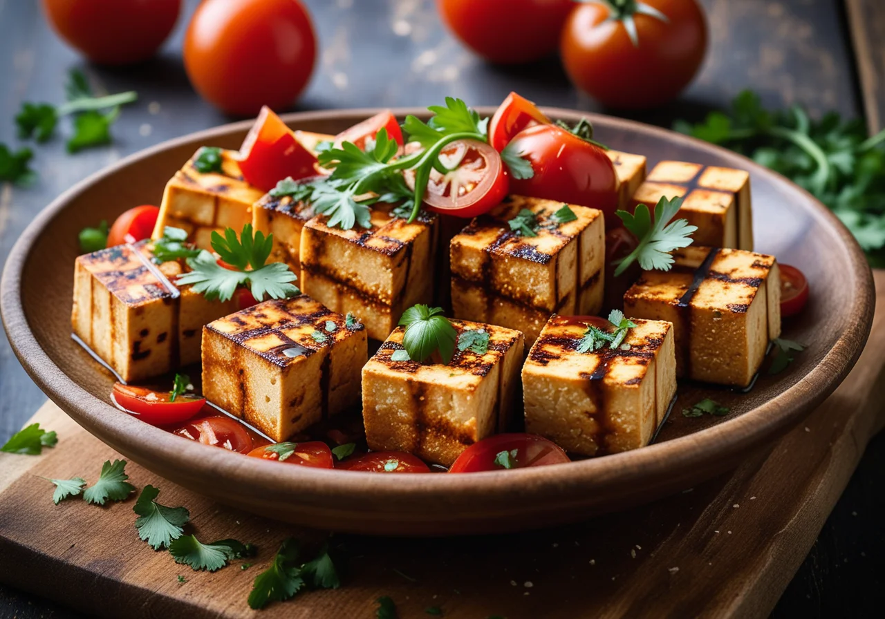 Spicy Tofu with Tomato