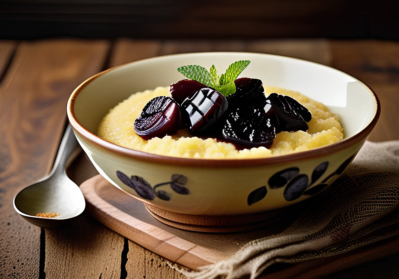 Prune Semolina Porridge