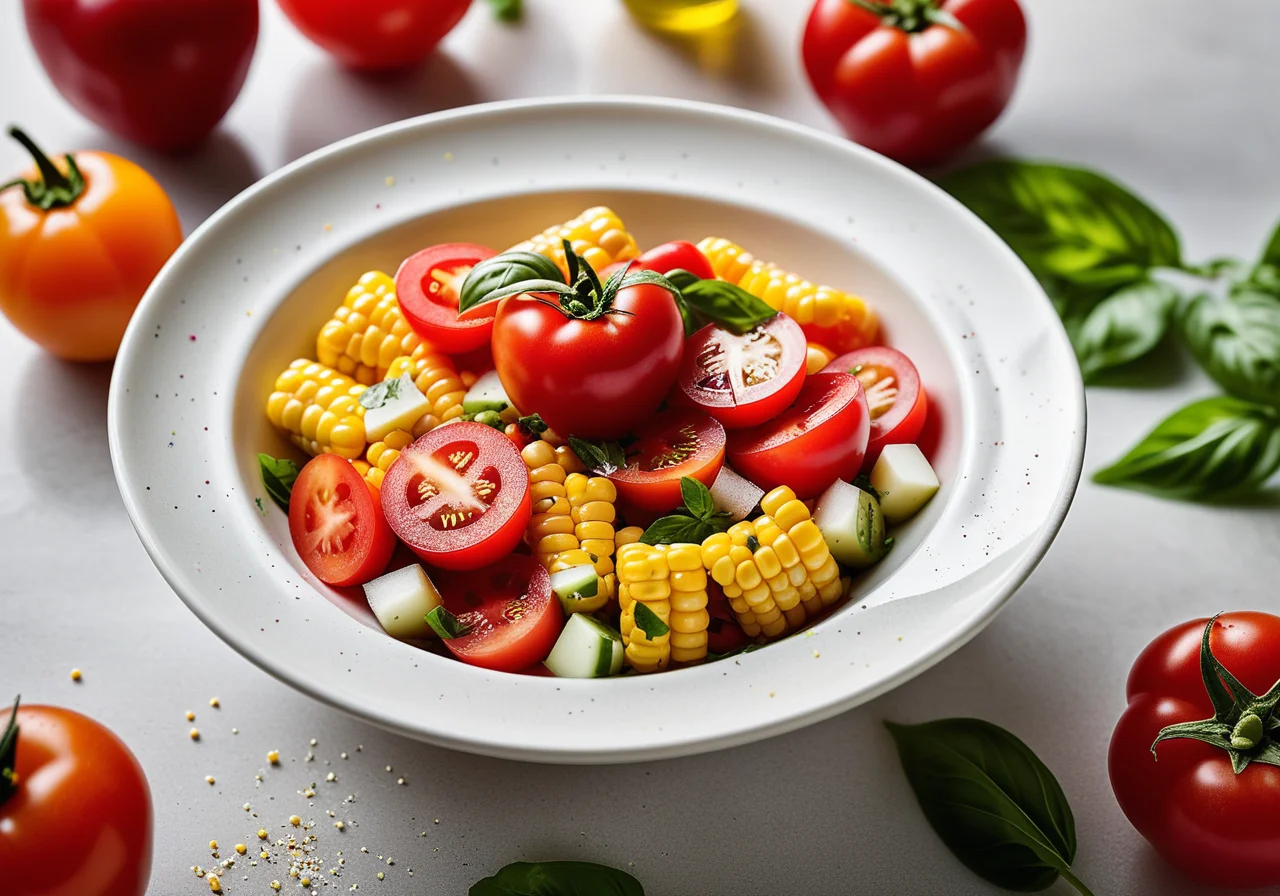 Colorful Corn Salad