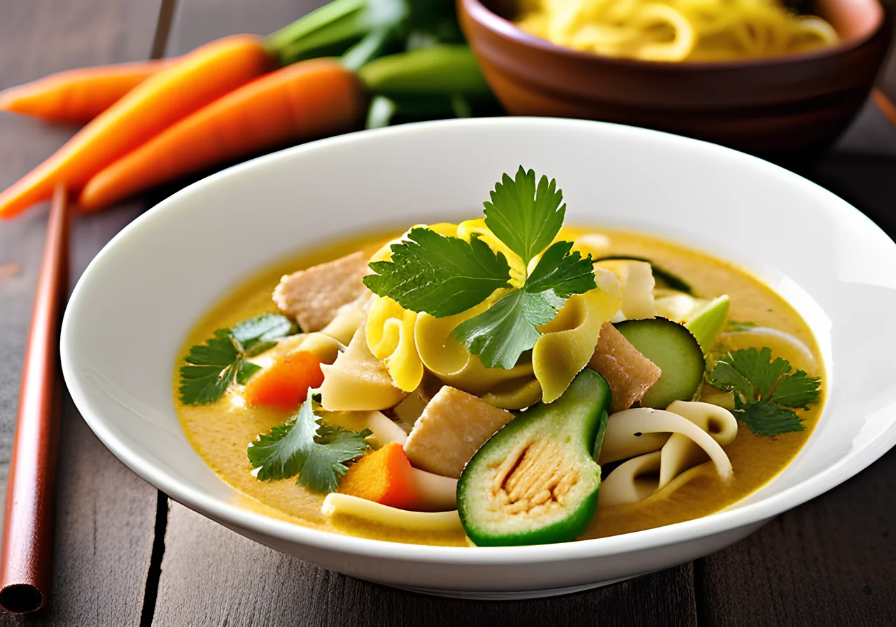 One Pot Indian Curry Noodles