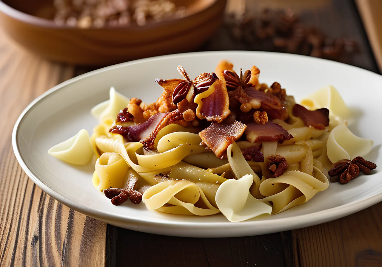 Fleckerl with Cabbage and Bacon