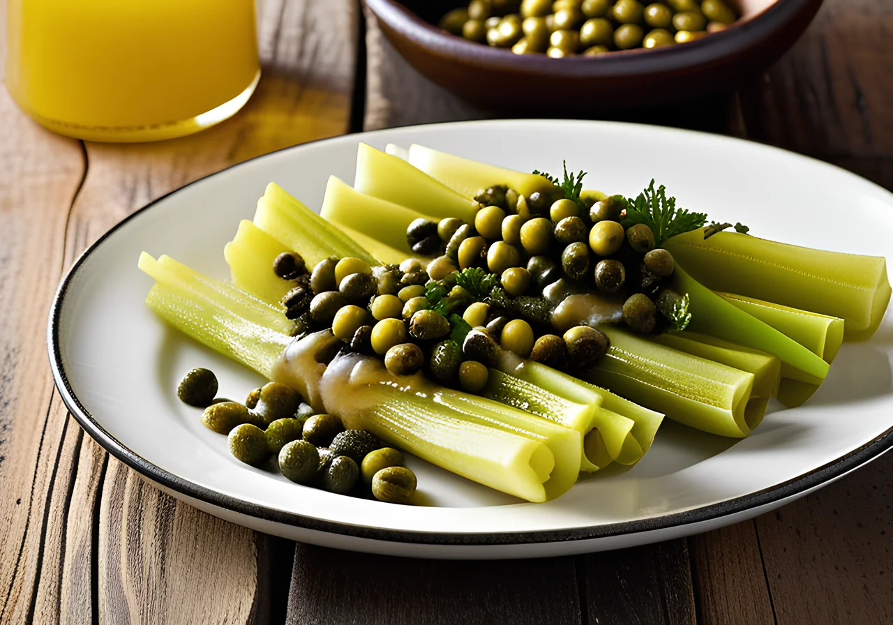 Roasted Celery with Capers
