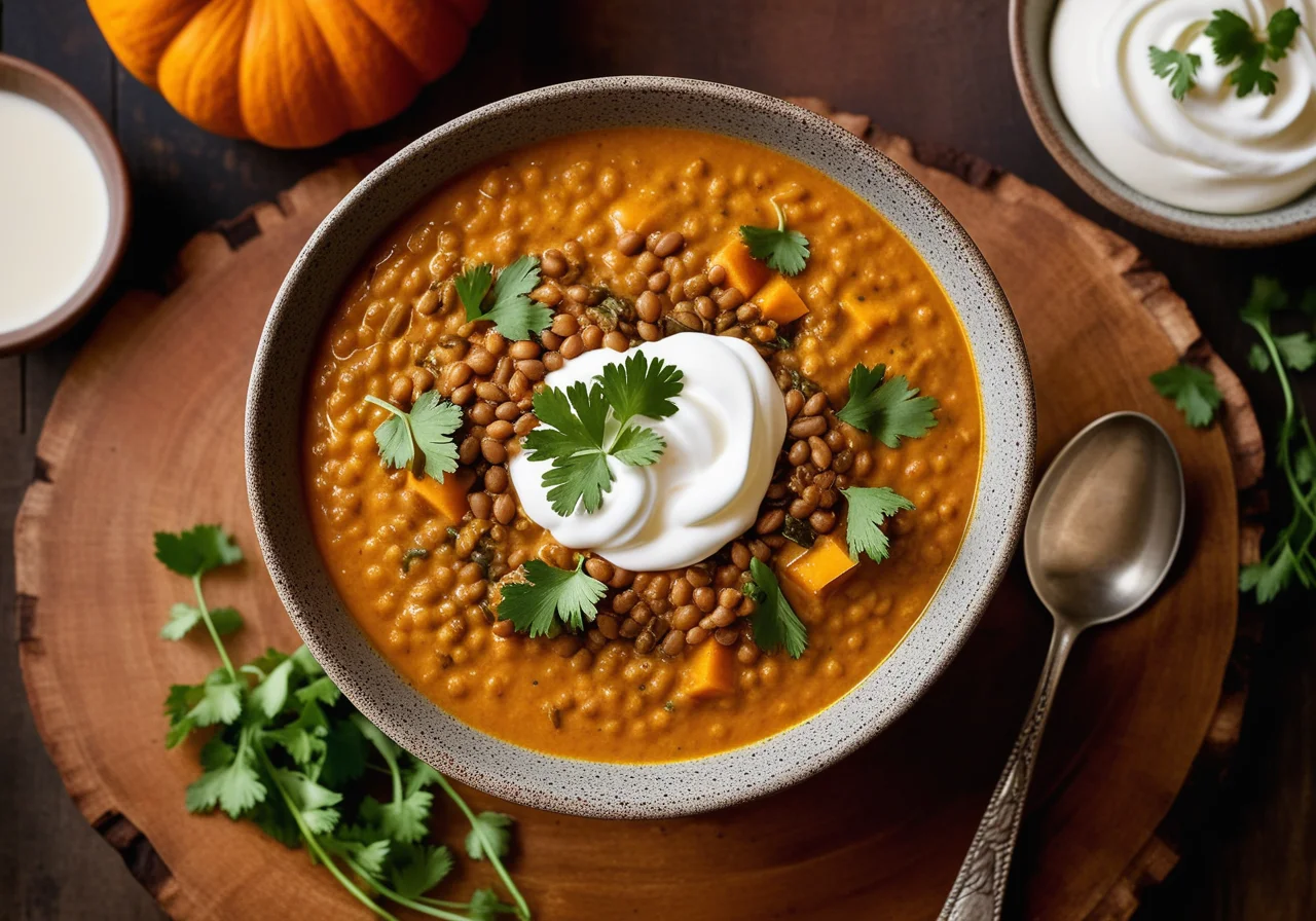 Linsen-Curry-Suppe