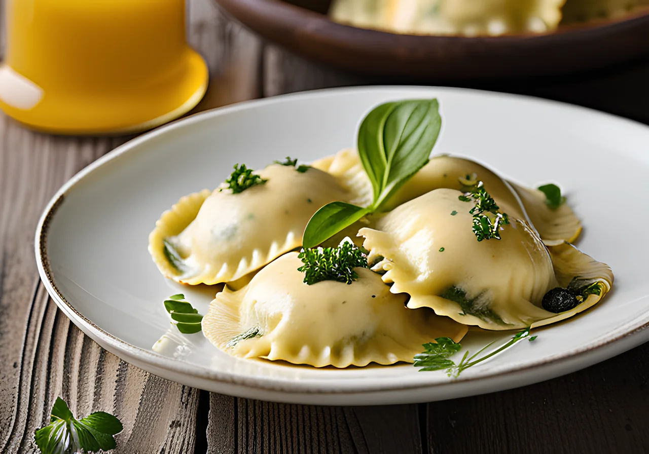 Spinach Ricotta Ravioli