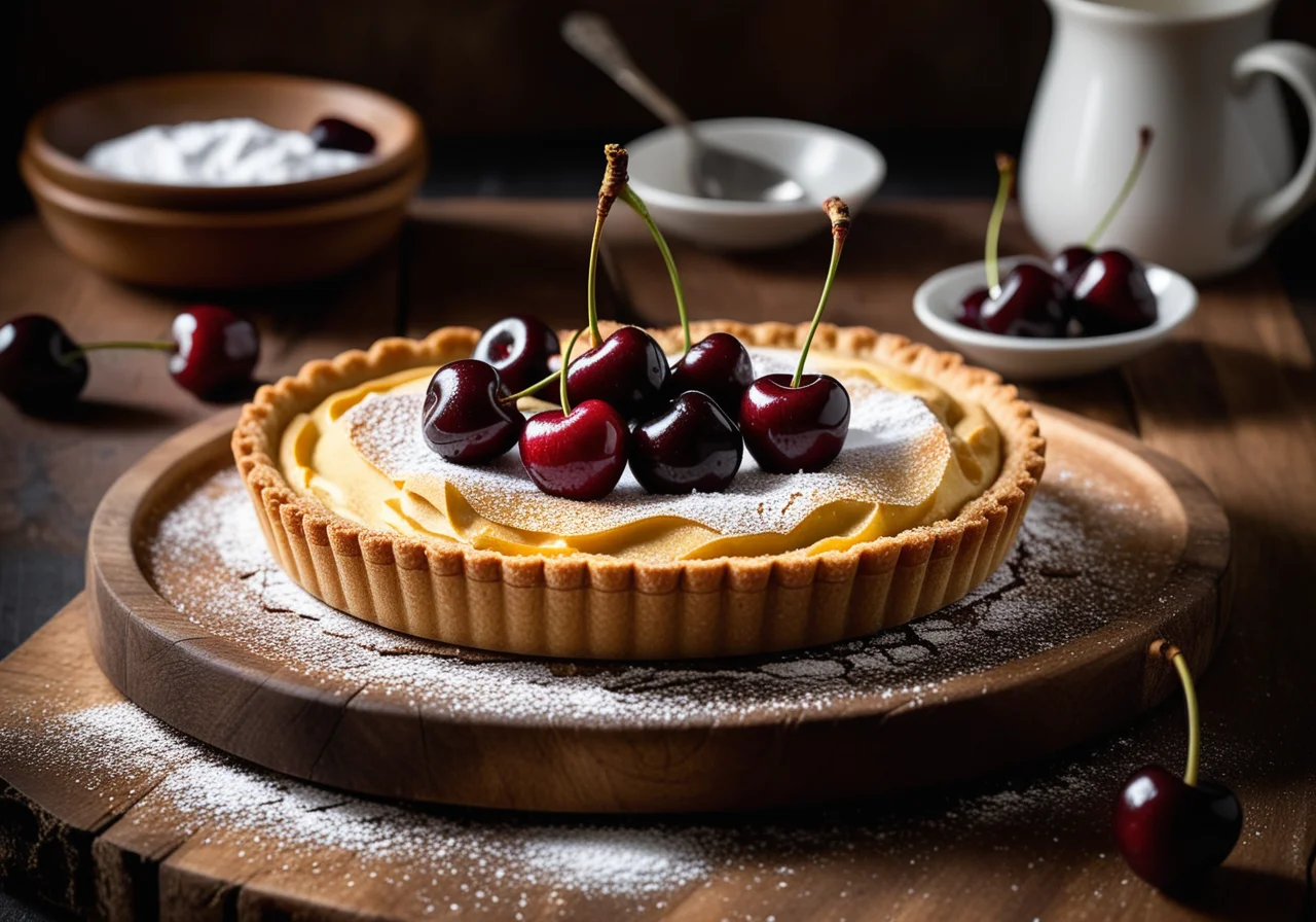 French Cherry Tart