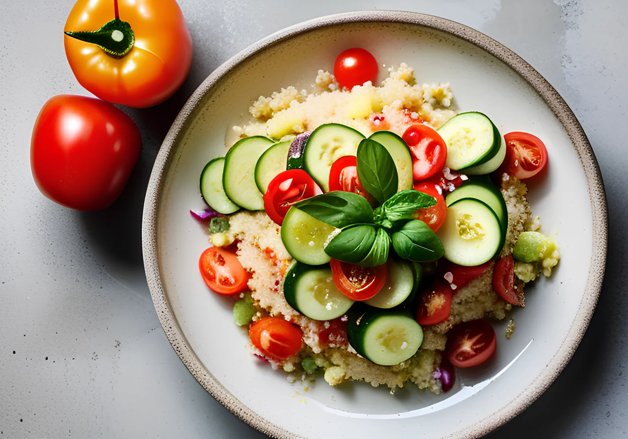 Couscous with Summer Vegetables