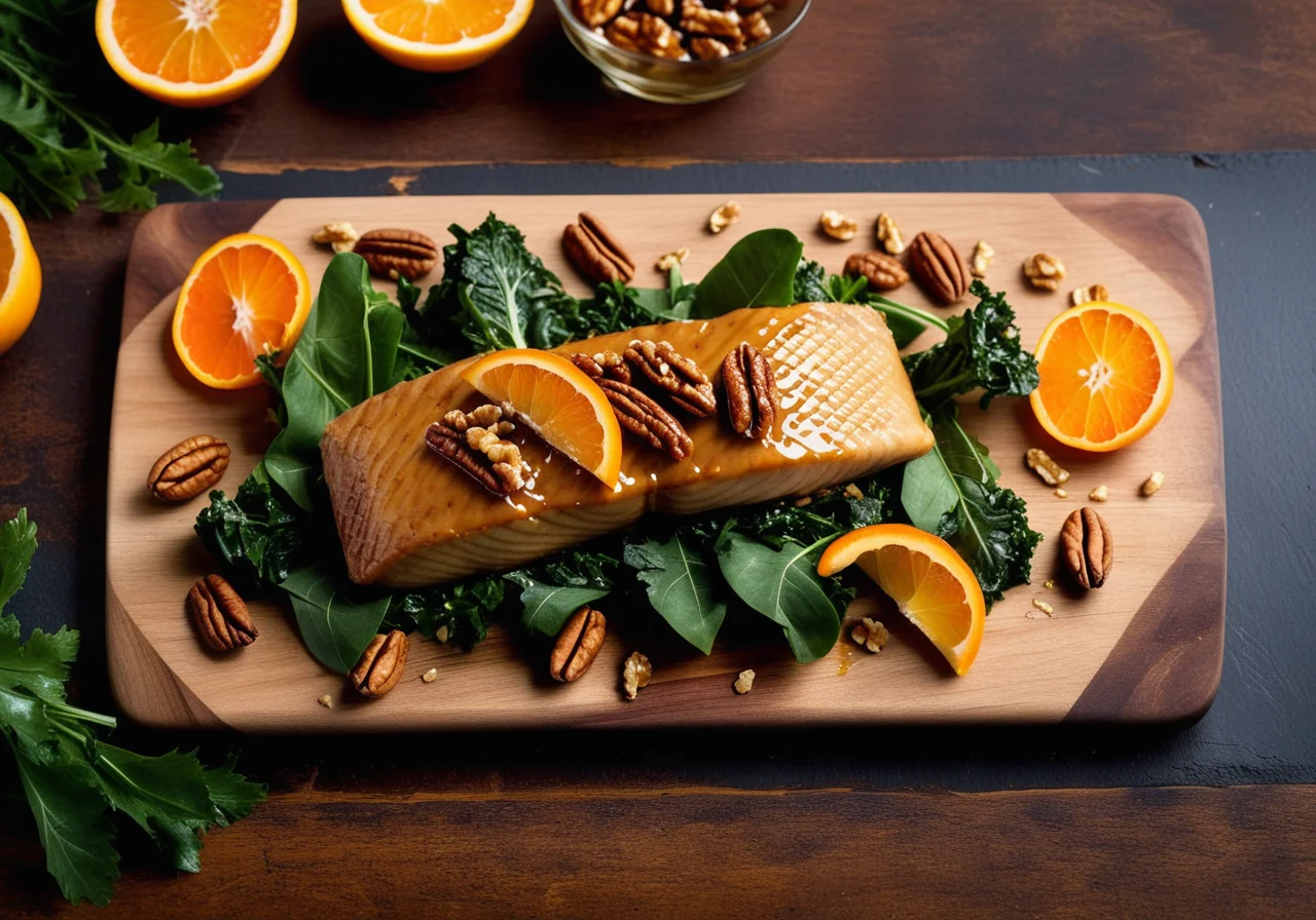 Carp with Walnut-Honey Sauce