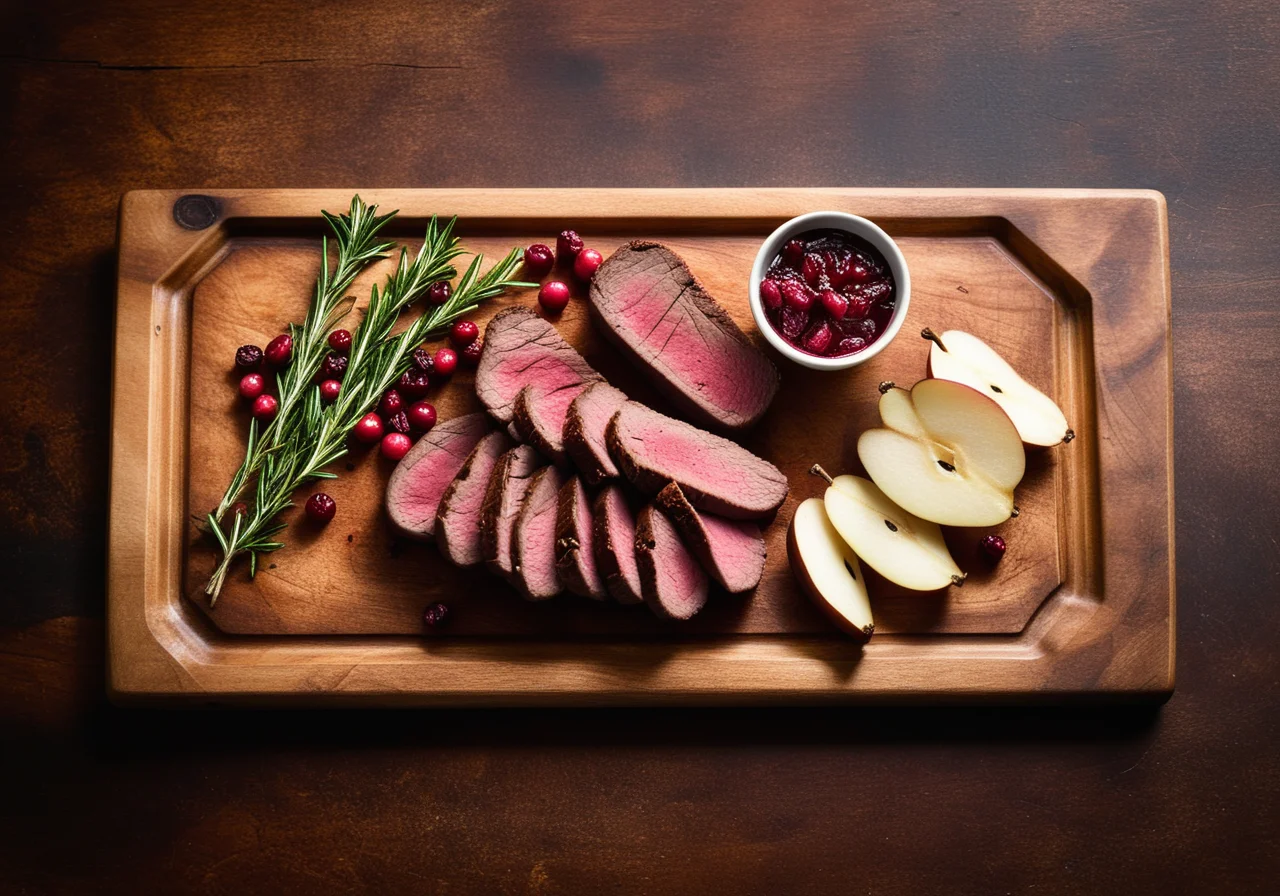 Filetsteak with Fruits