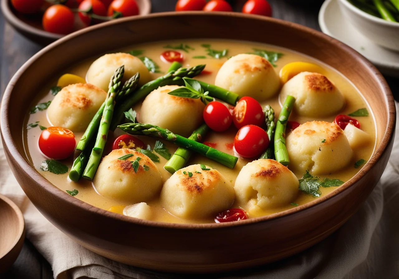 Fish Stew with Dumplings