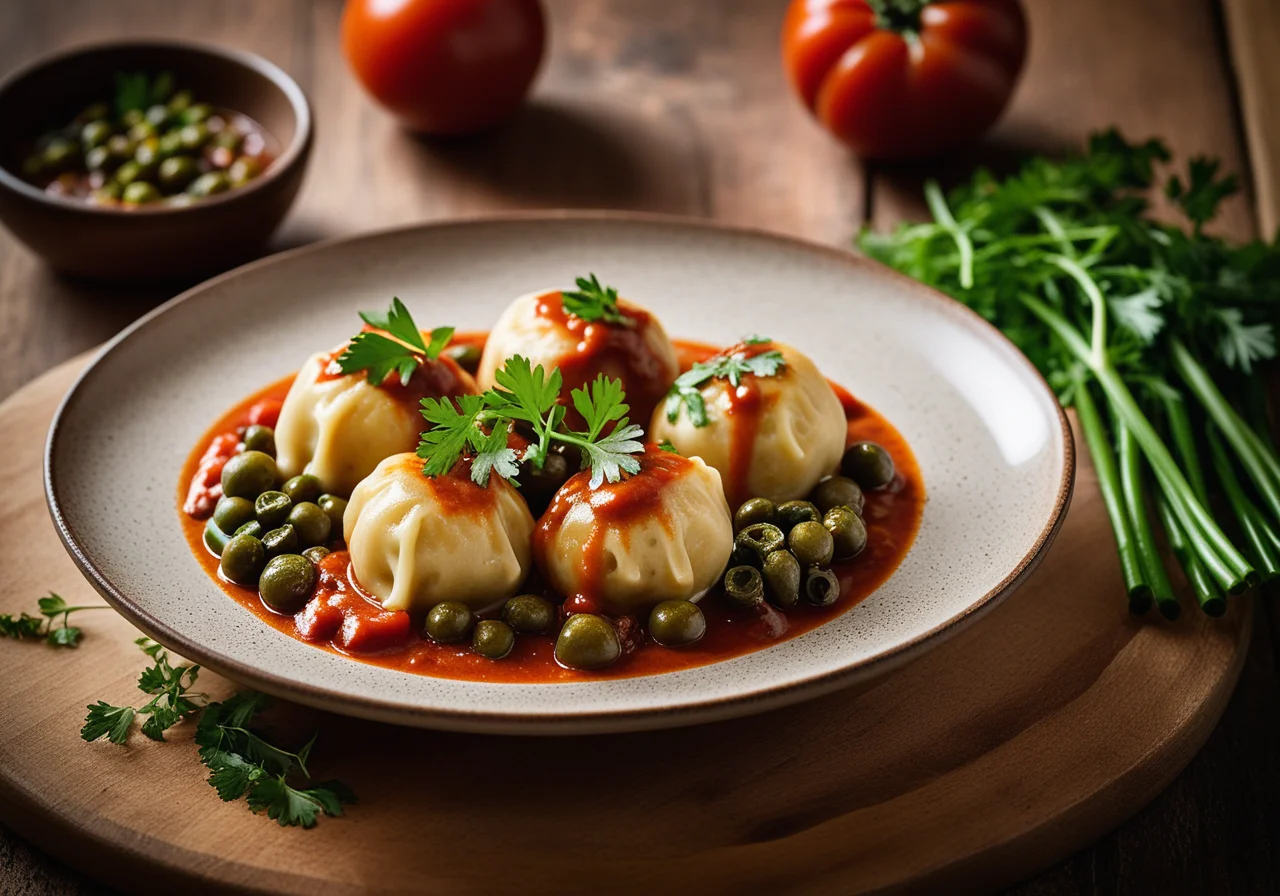 Veal Goulash with Capers