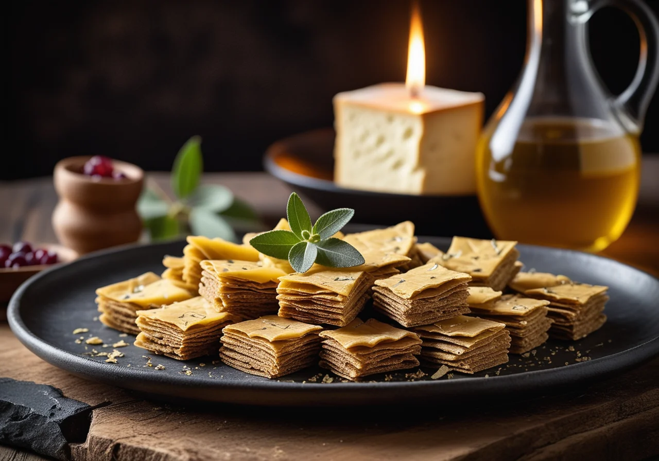 Goat Cheese Wrapped in Grape Leaves