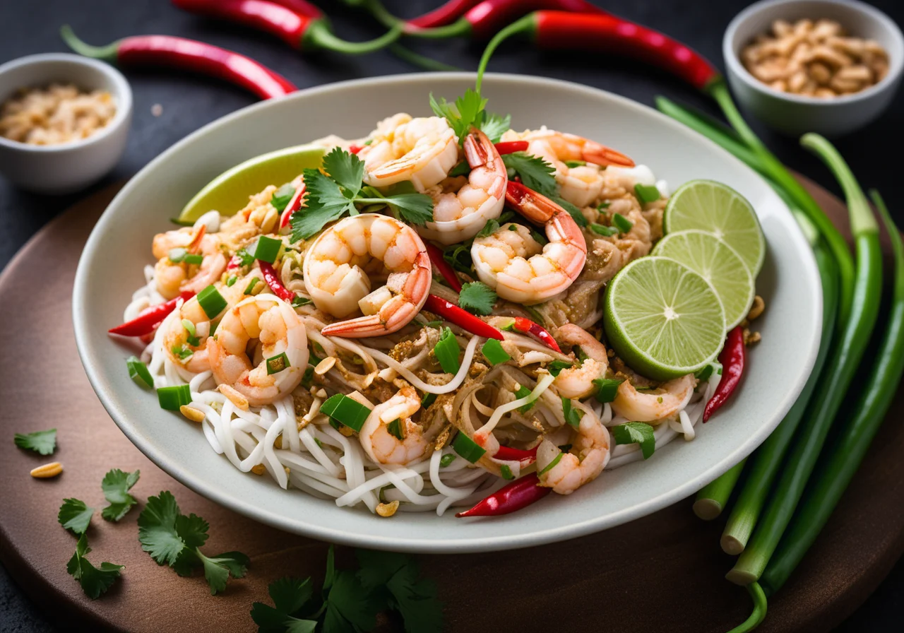 Pad Thai with Shrimp