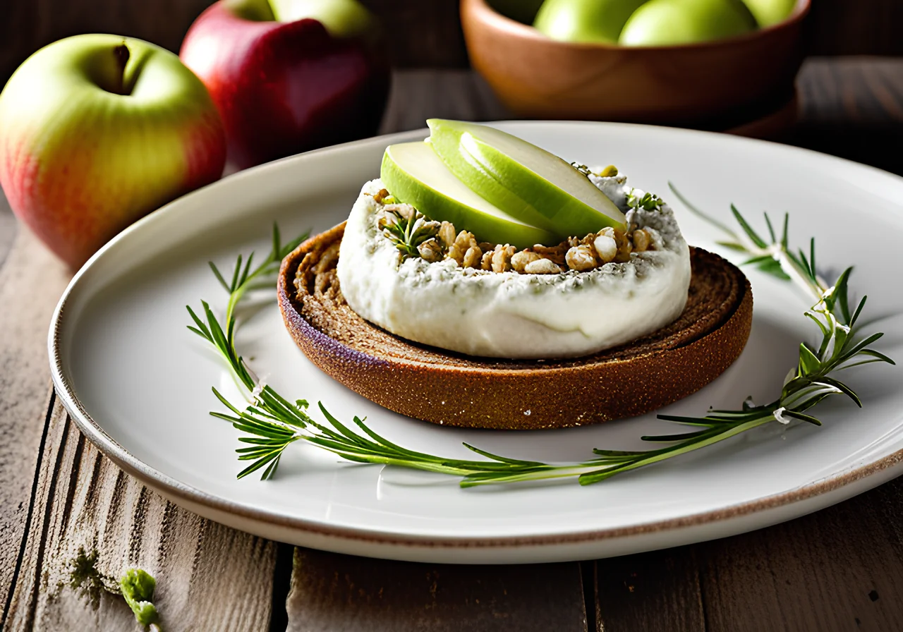 Fruity-Piquant Quark Bread