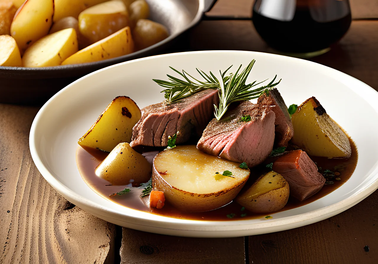 Beef Stew with Mustard