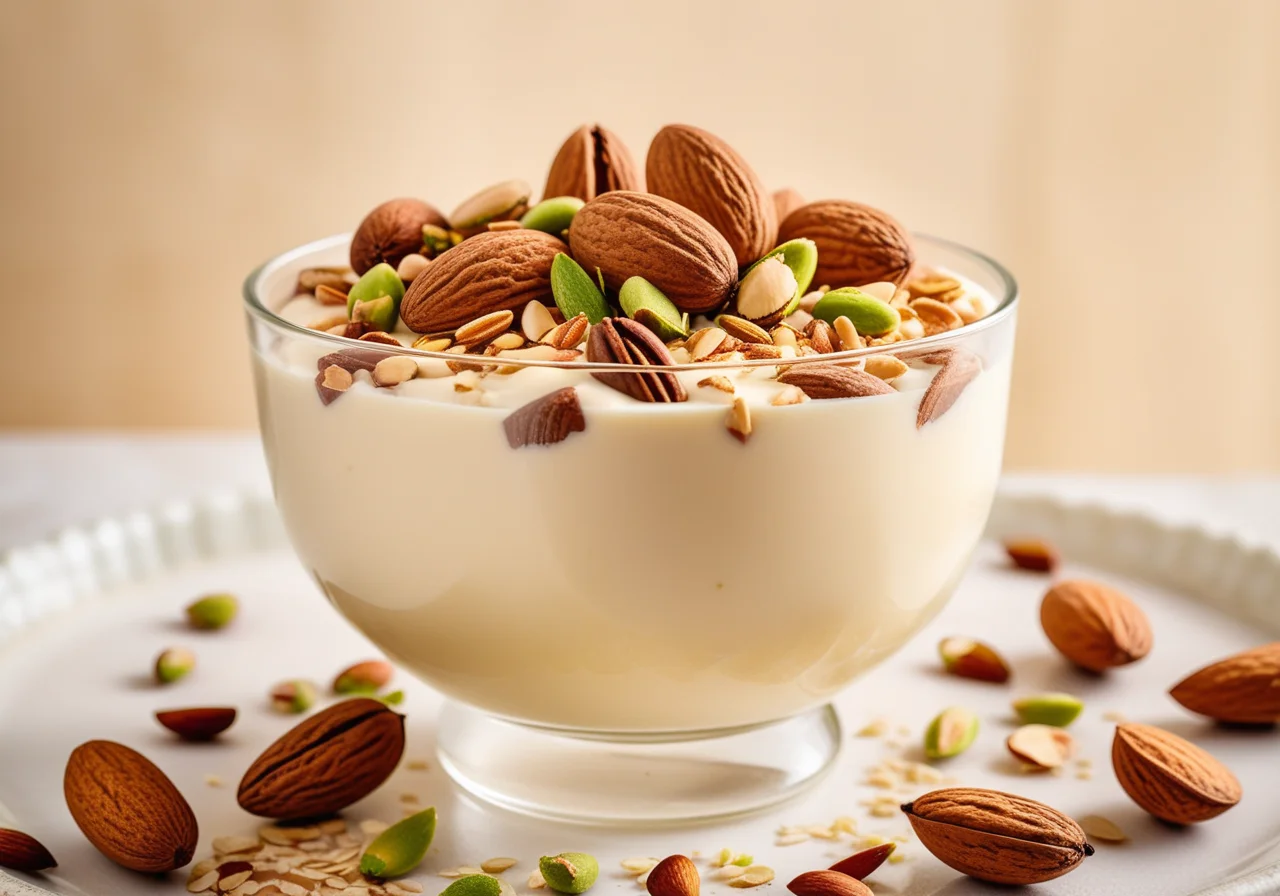 Almond Milk Dessert