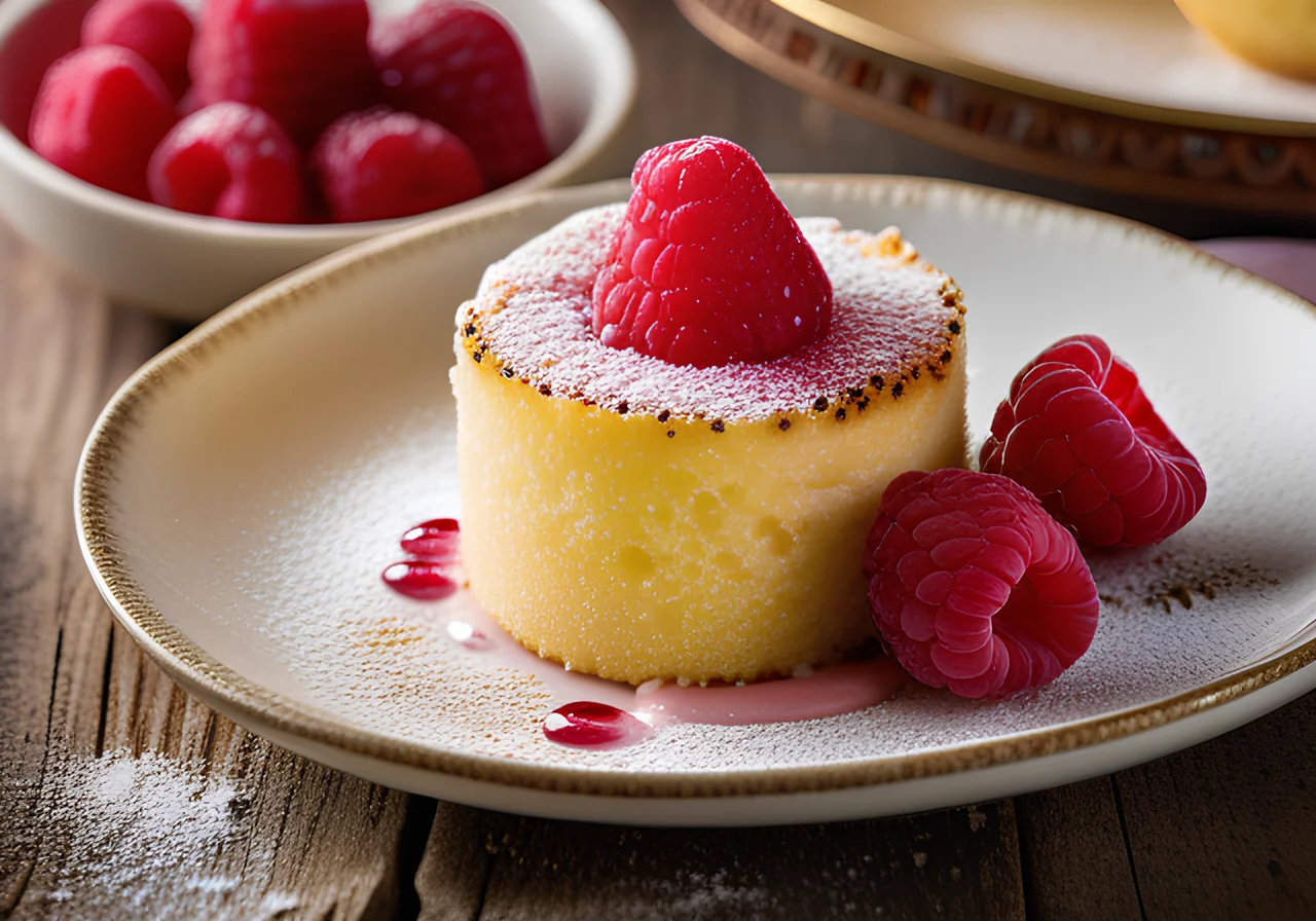 Sponge Roll with Raspberry Cream