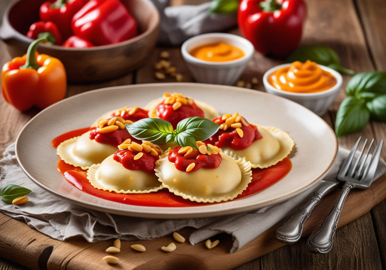 Cheese‑Filled Ravioli