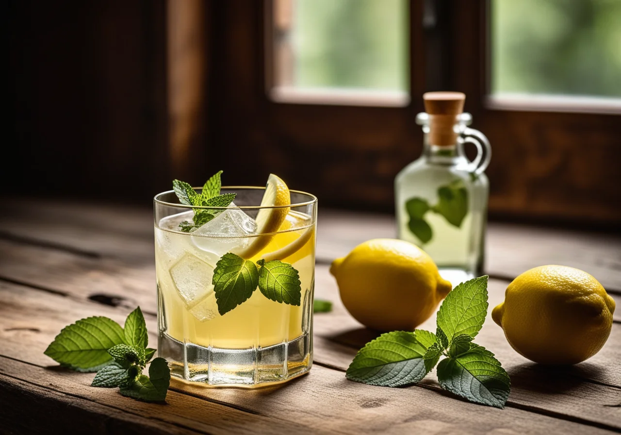 Lemon Balm Liqueur