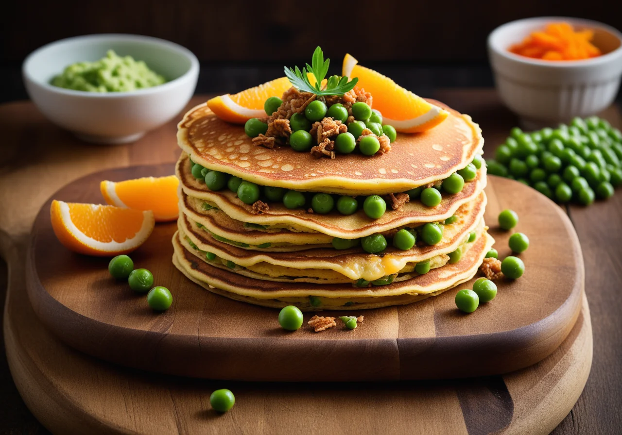 Baked Pancakes with Tuna