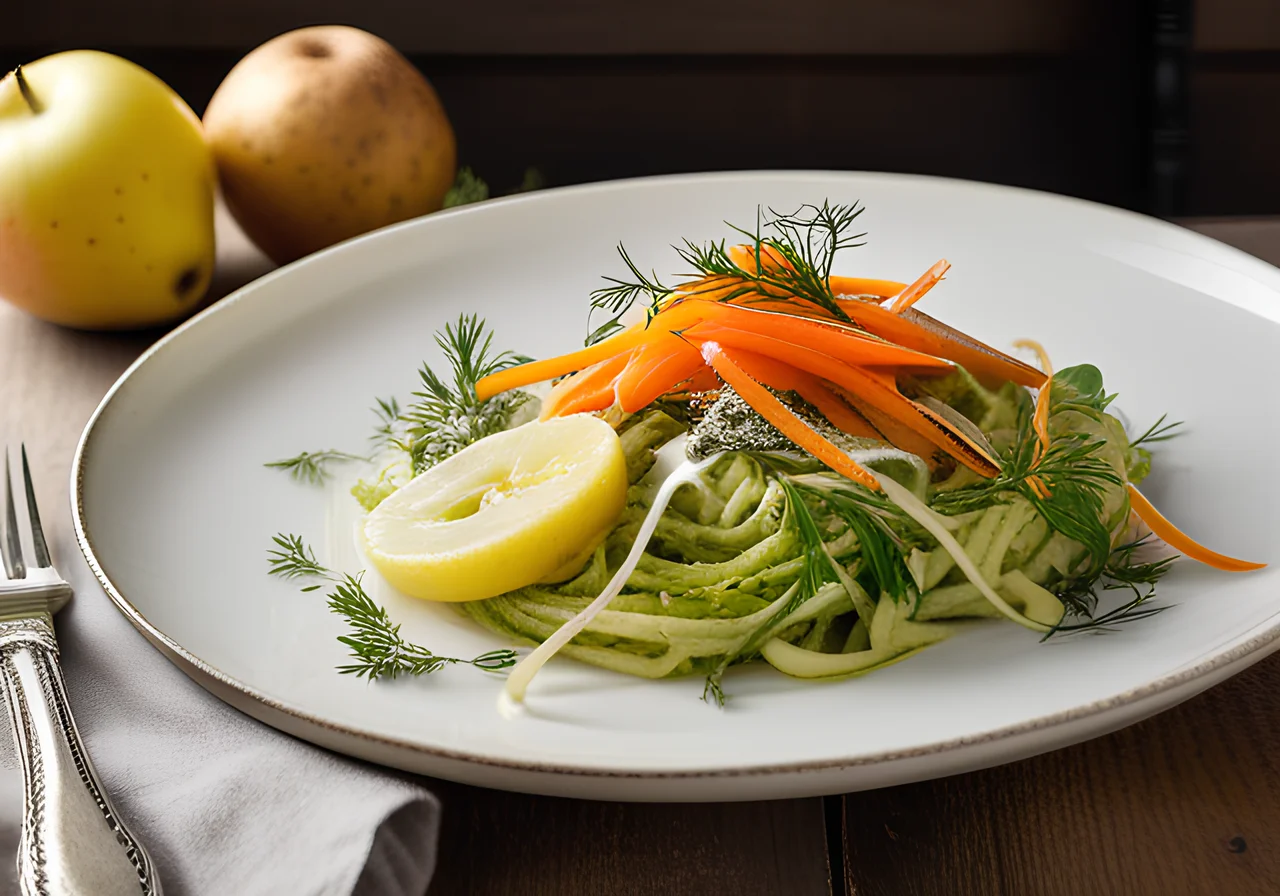 Potato Noodles with Sauerkraut
