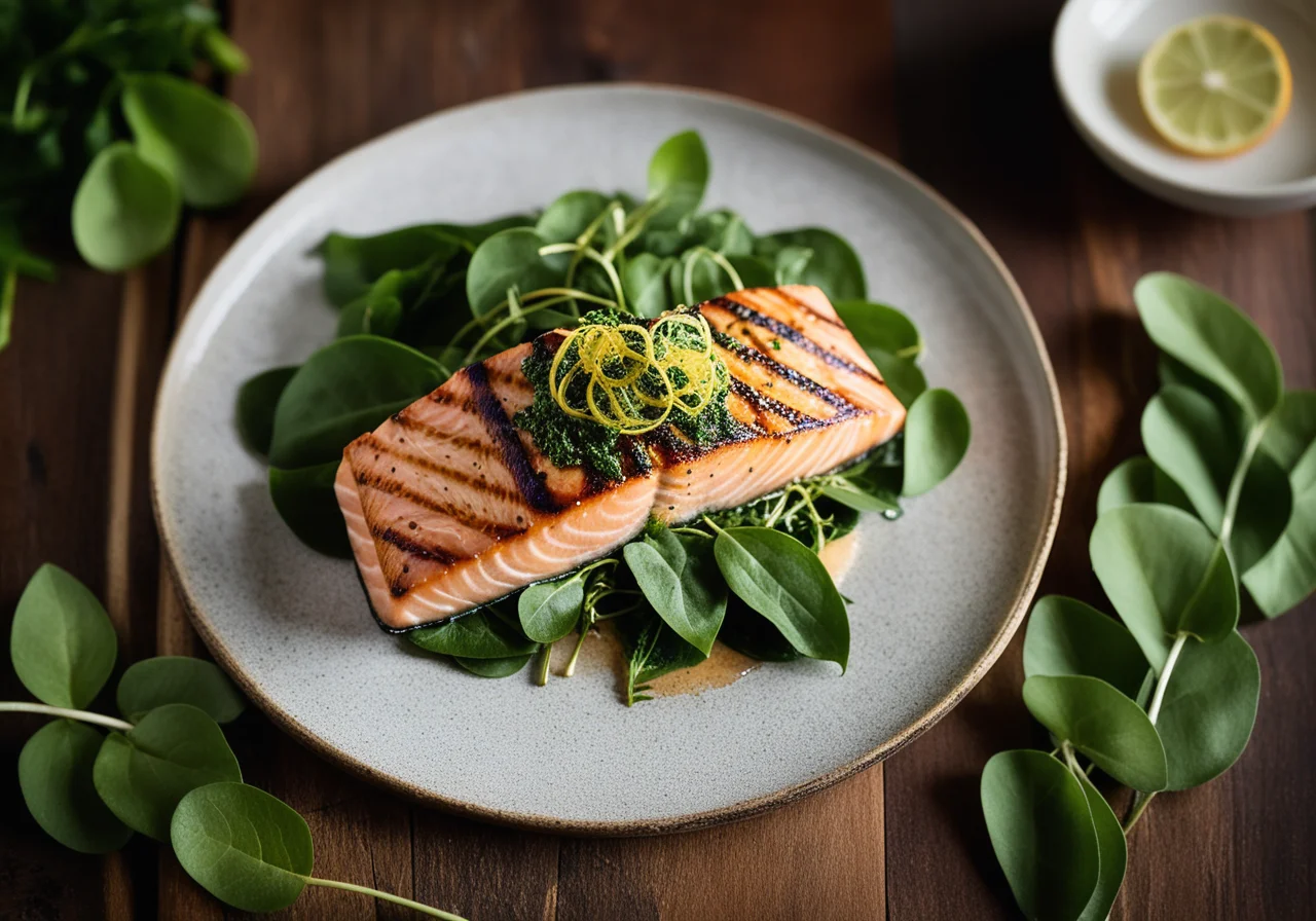 Grilled Salmon Fillets