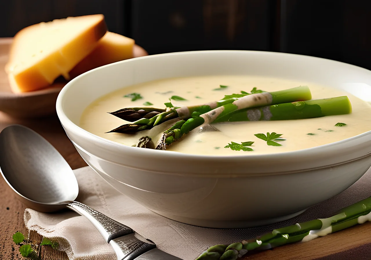 Light Cheese Soup
