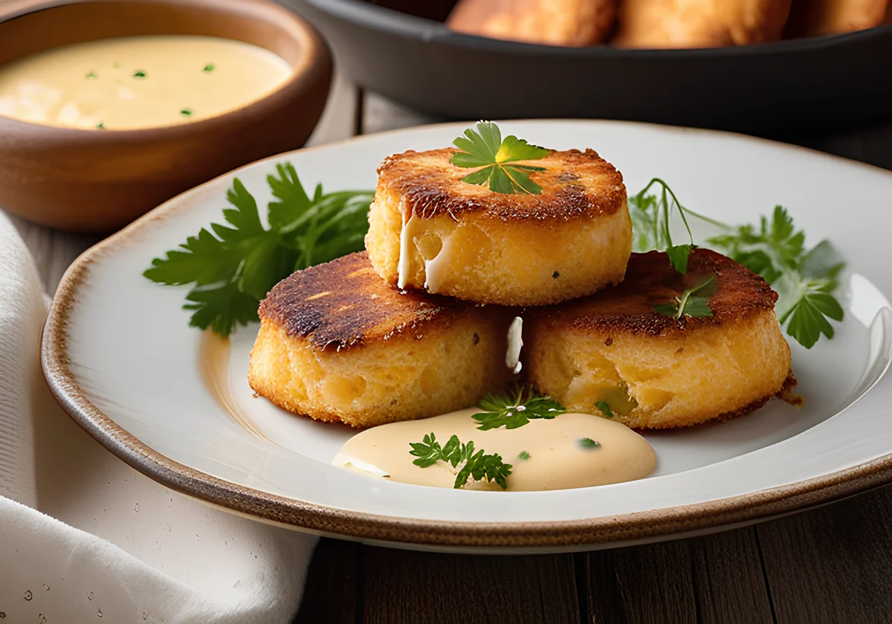 Pan‑fried Cheese Bread Patties (Kasspressknödel)