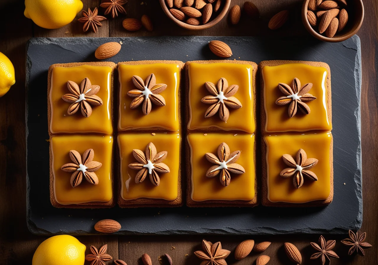 Lebkuchen Squares