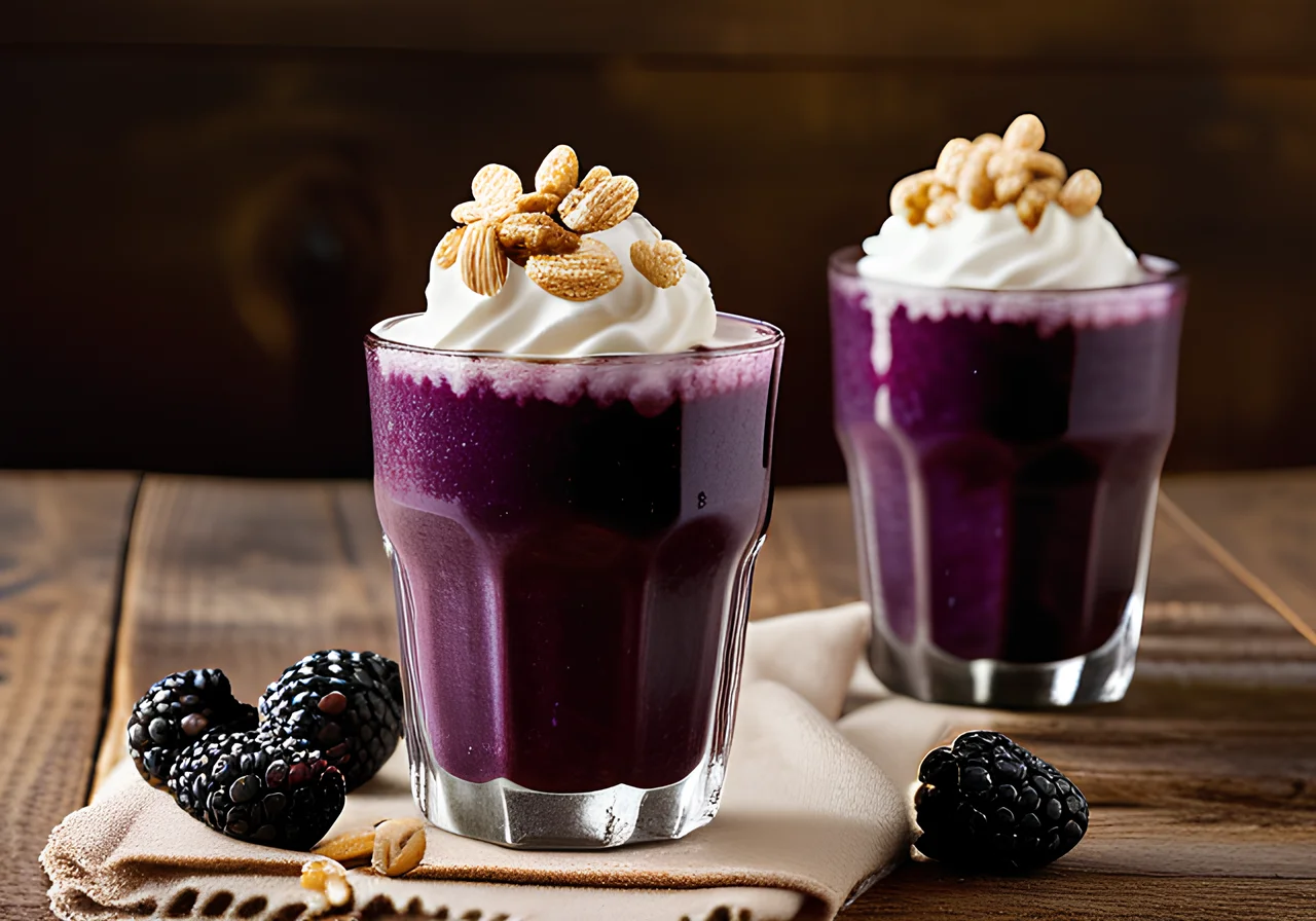 Blackberry Vanilla Smoothie