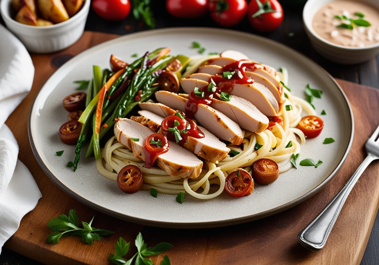 Poularden Saltimbocca with Paprika