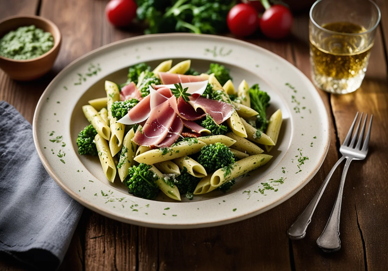 Pasta with Broccoli Sauce