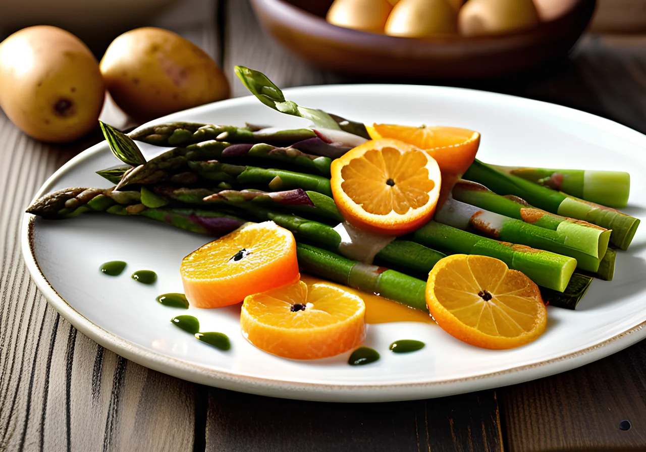 Orange Tarragon Asparagus