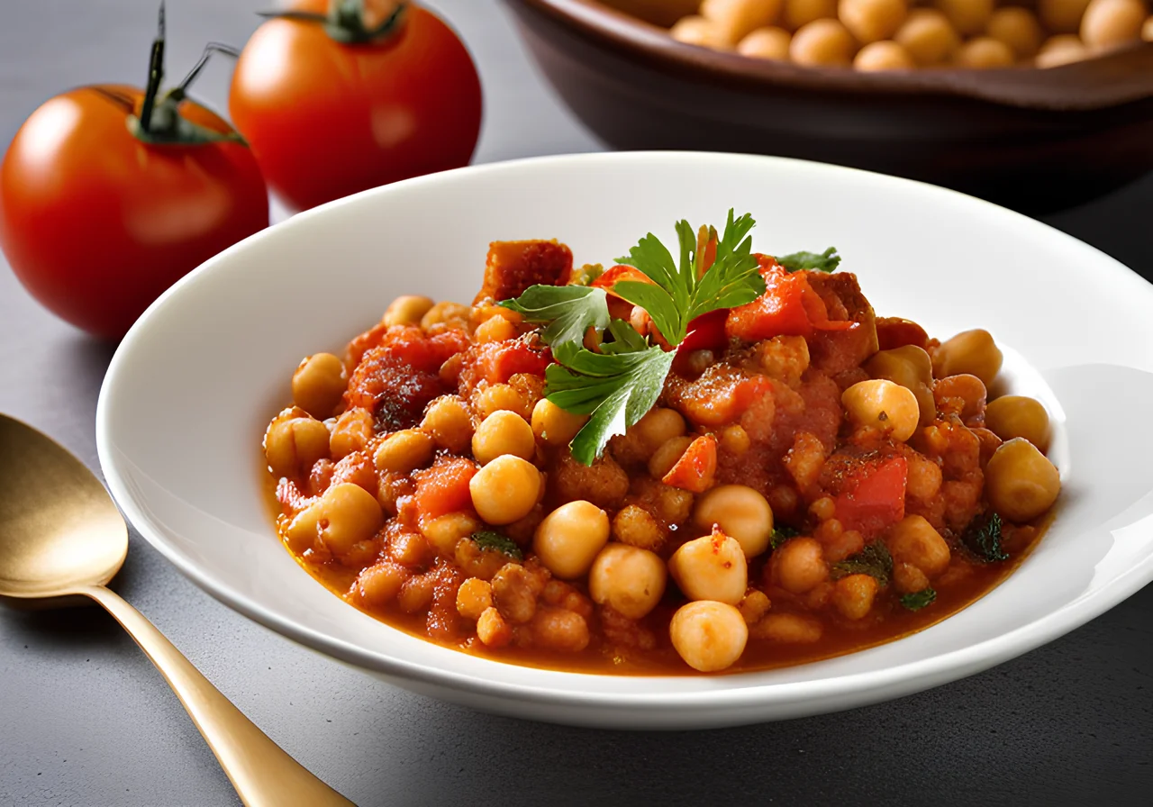 Chickpea and Tomato Ragout