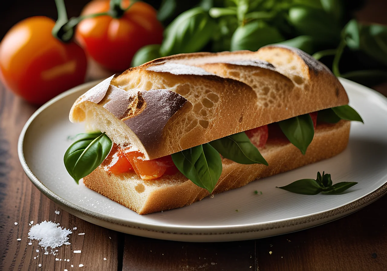 Roasted Bread with Tomato Confit