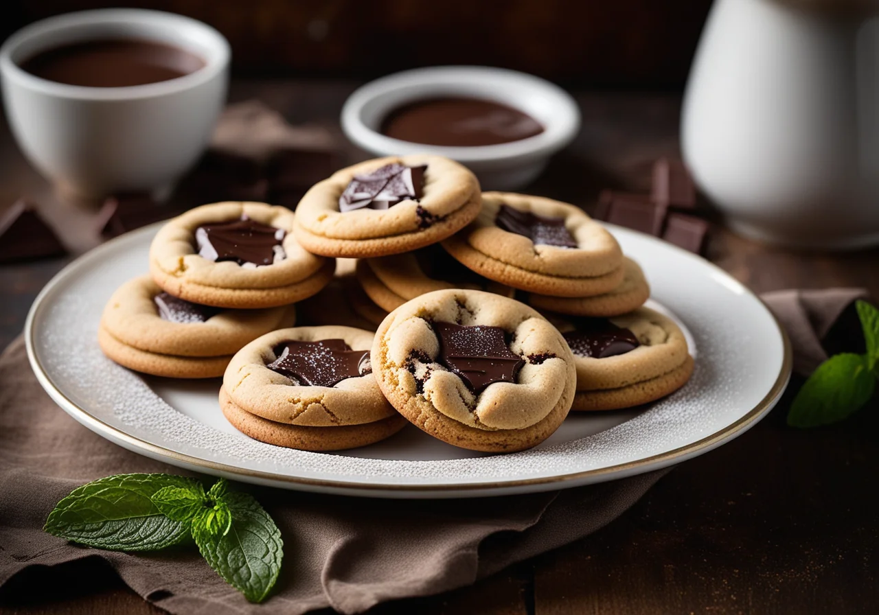 Chocolate-filled Cookies