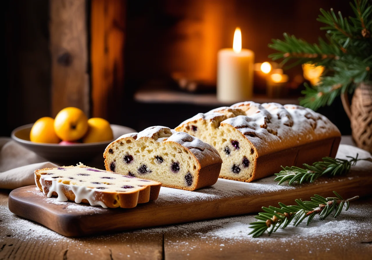 Stollen with Marzipan