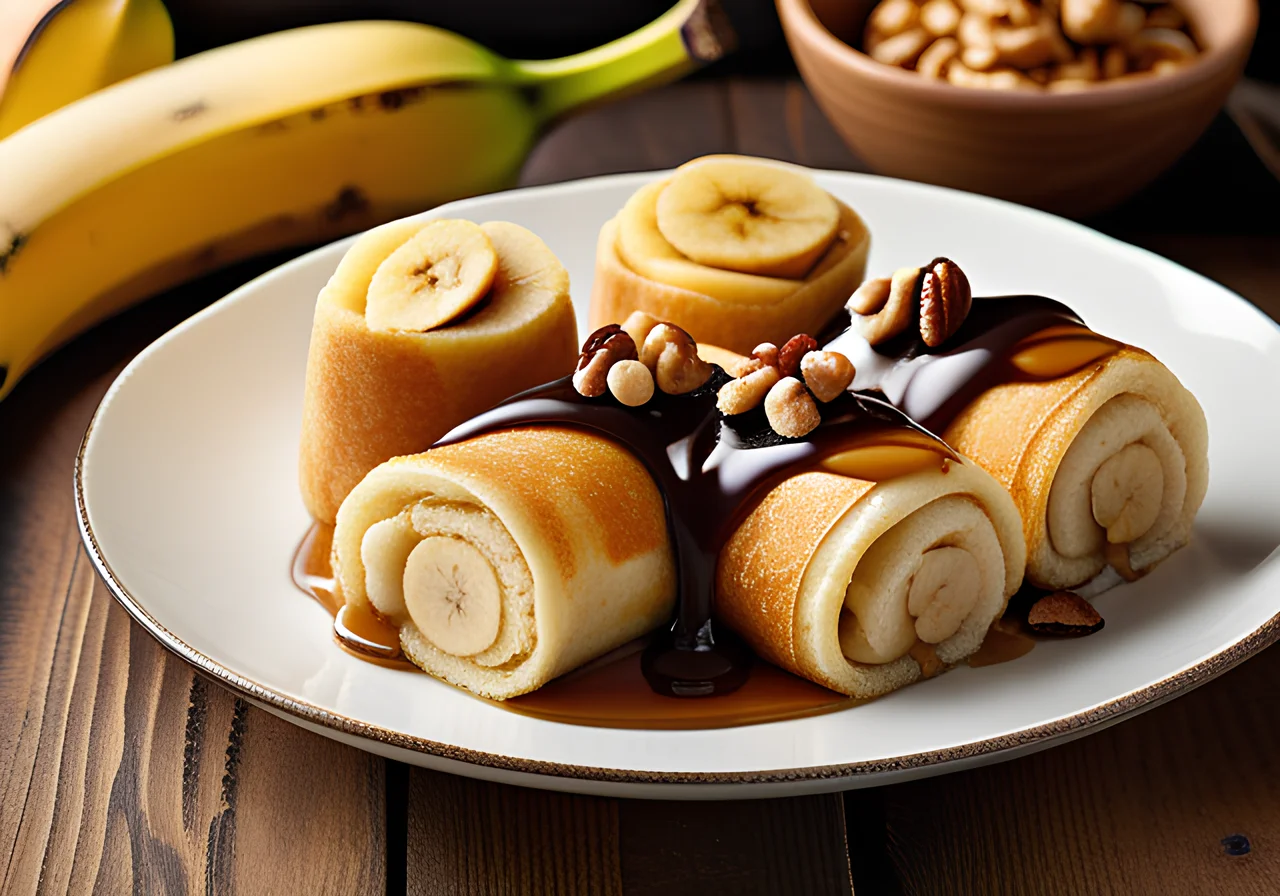 Sweet Pancake Rolls