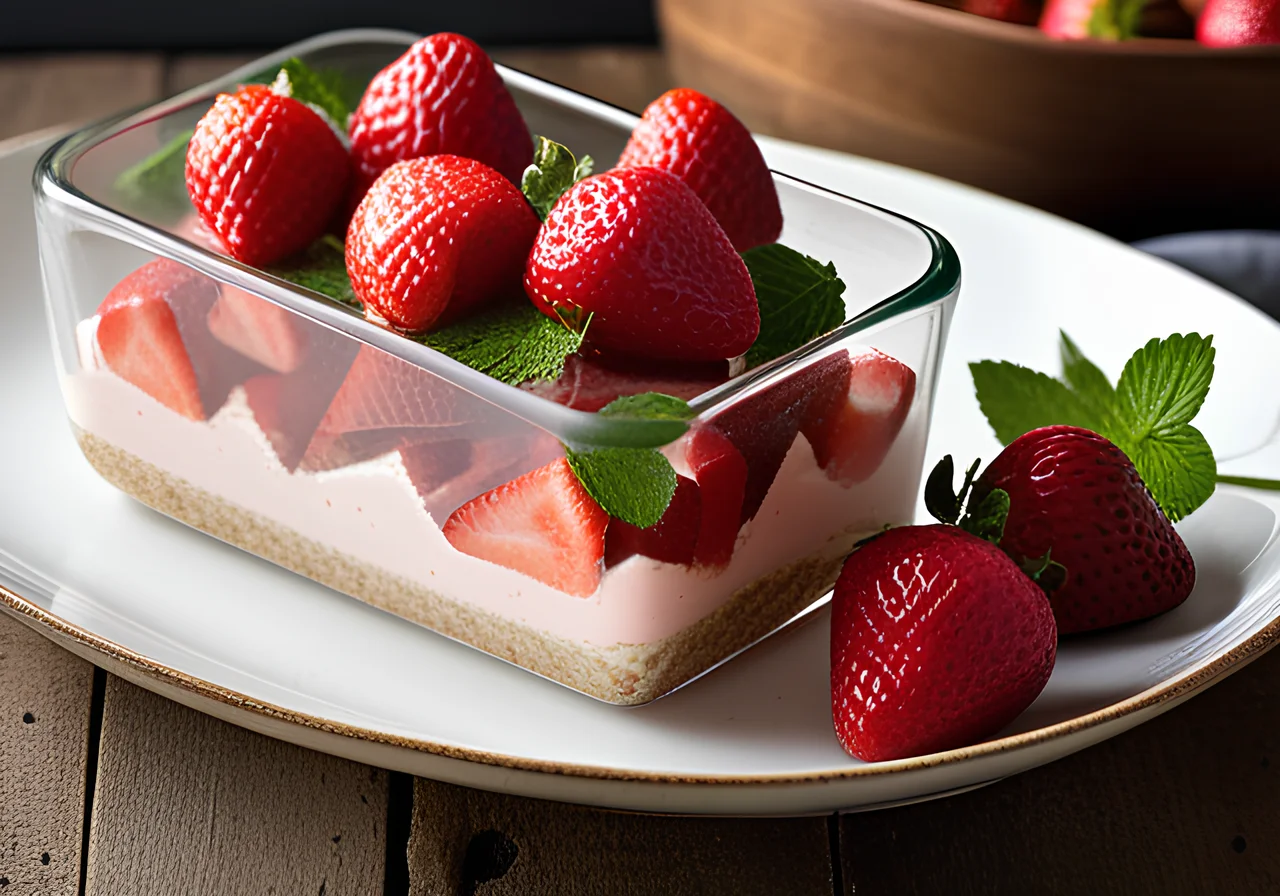 Simple Strawberry Parfait
