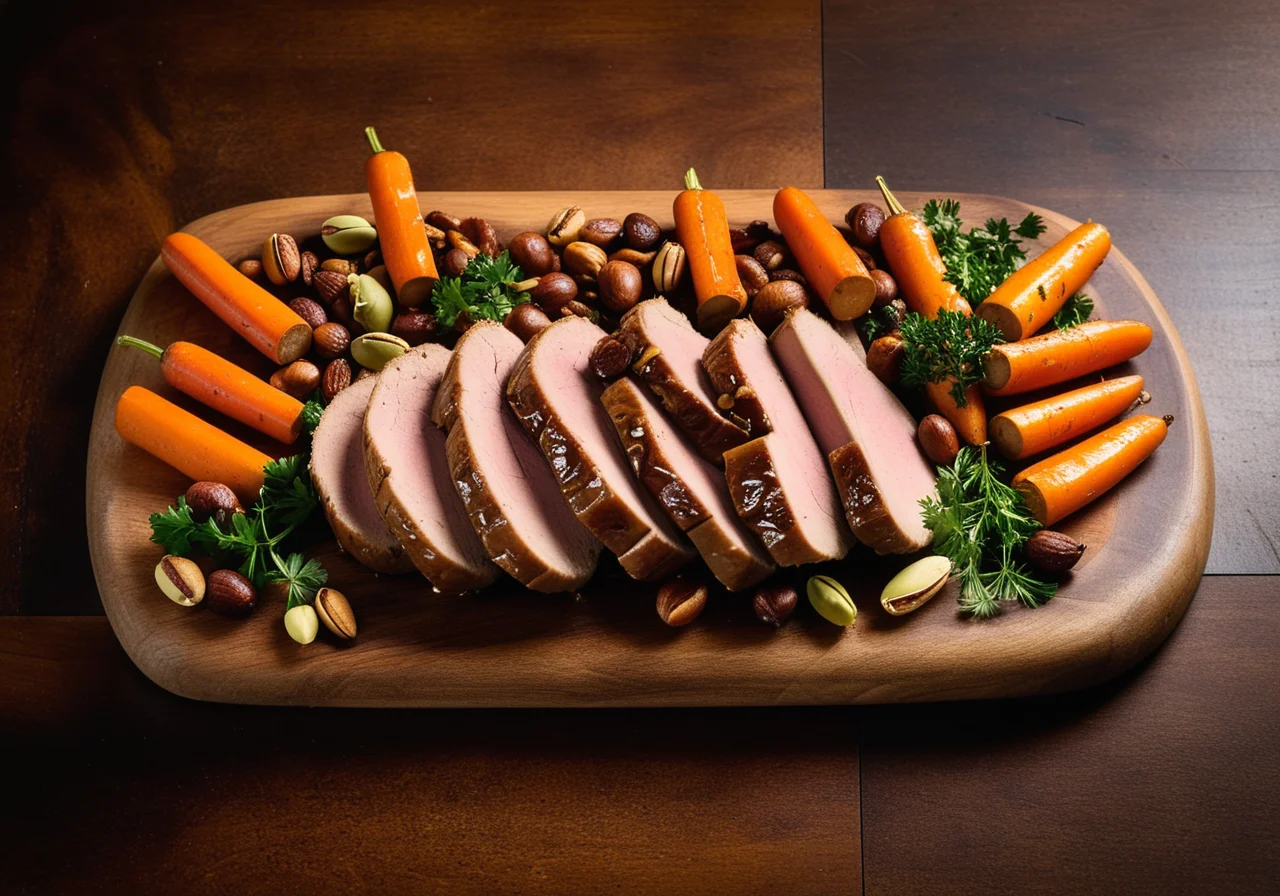 Stuffed Veal Breast with Mushrooms