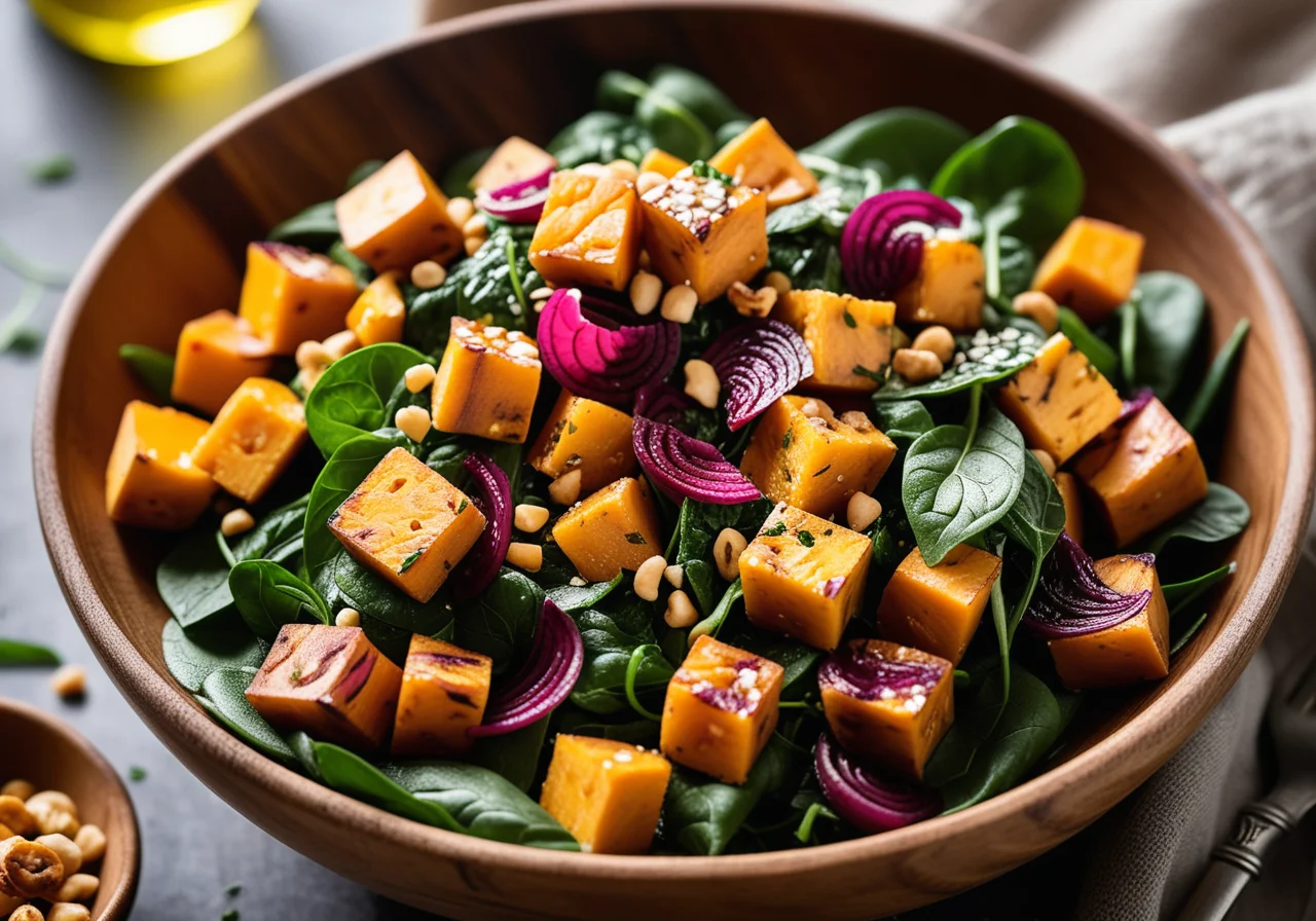 Roasted Chickpea Salad