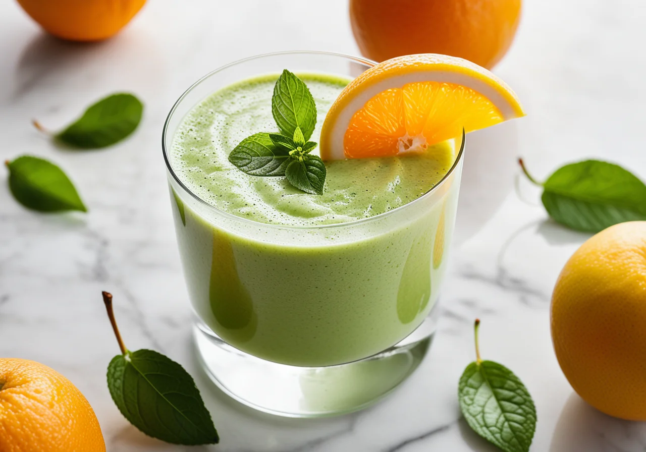 Pear-Orange Smoothie