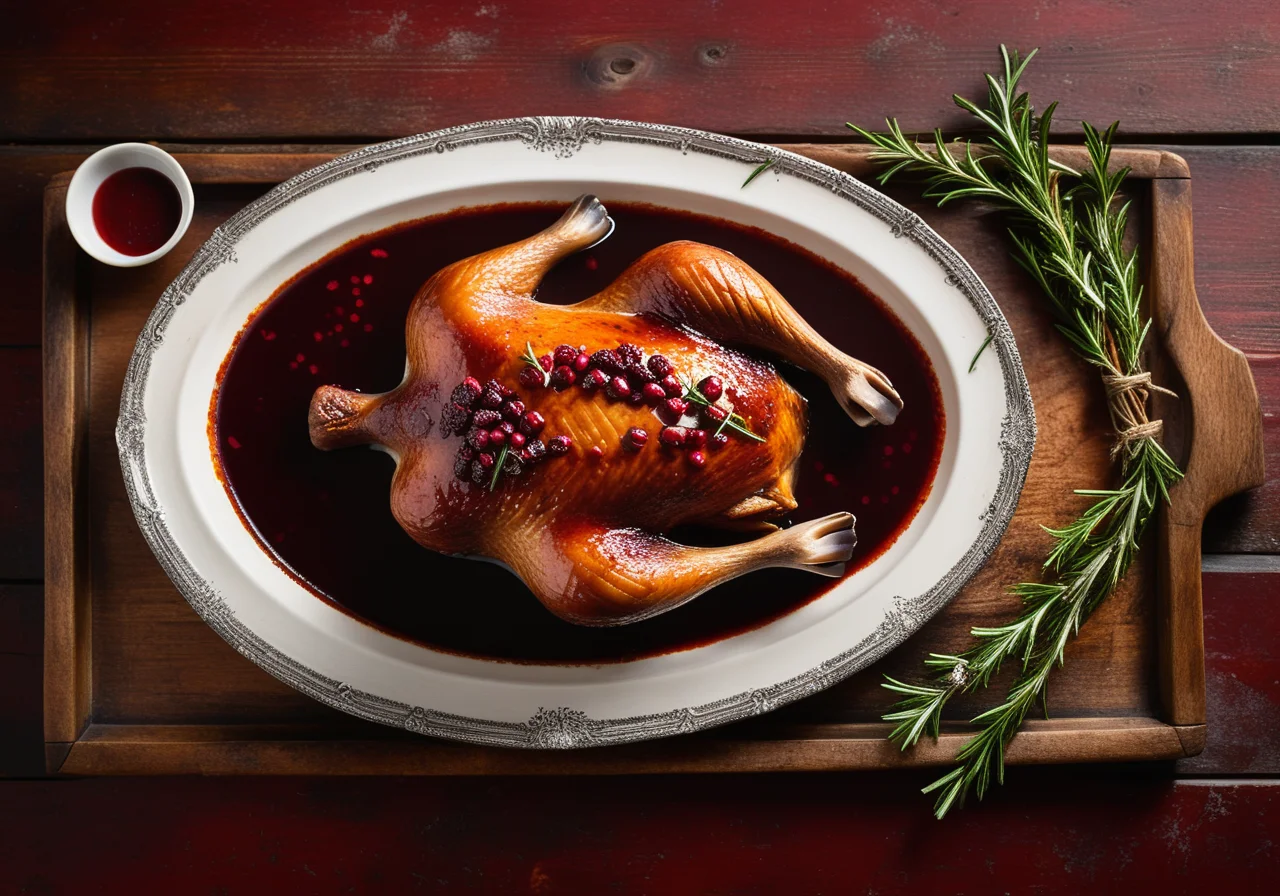 Roasted Rosemary Duck