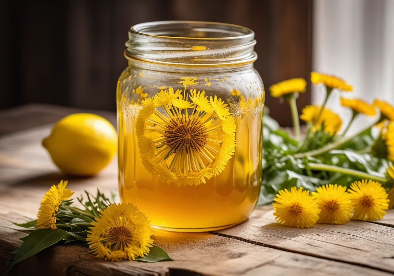 Dandelion Syrup