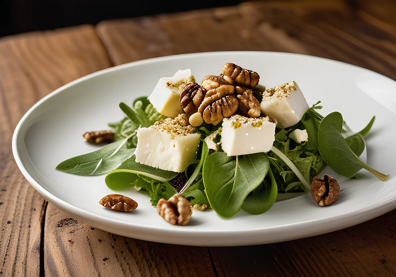 Field Salad with Walnuts
