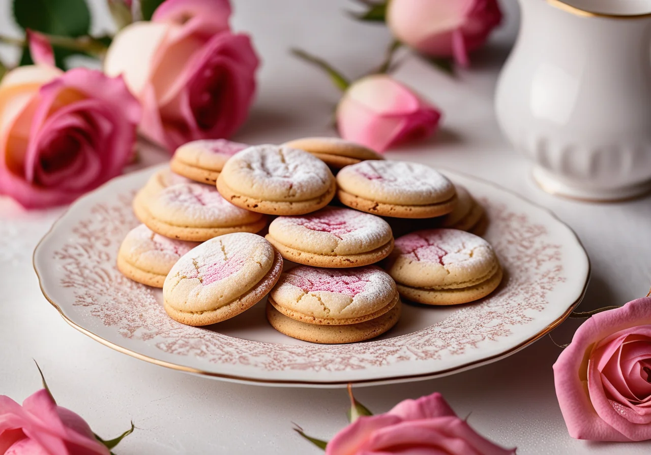 Rose Cookies