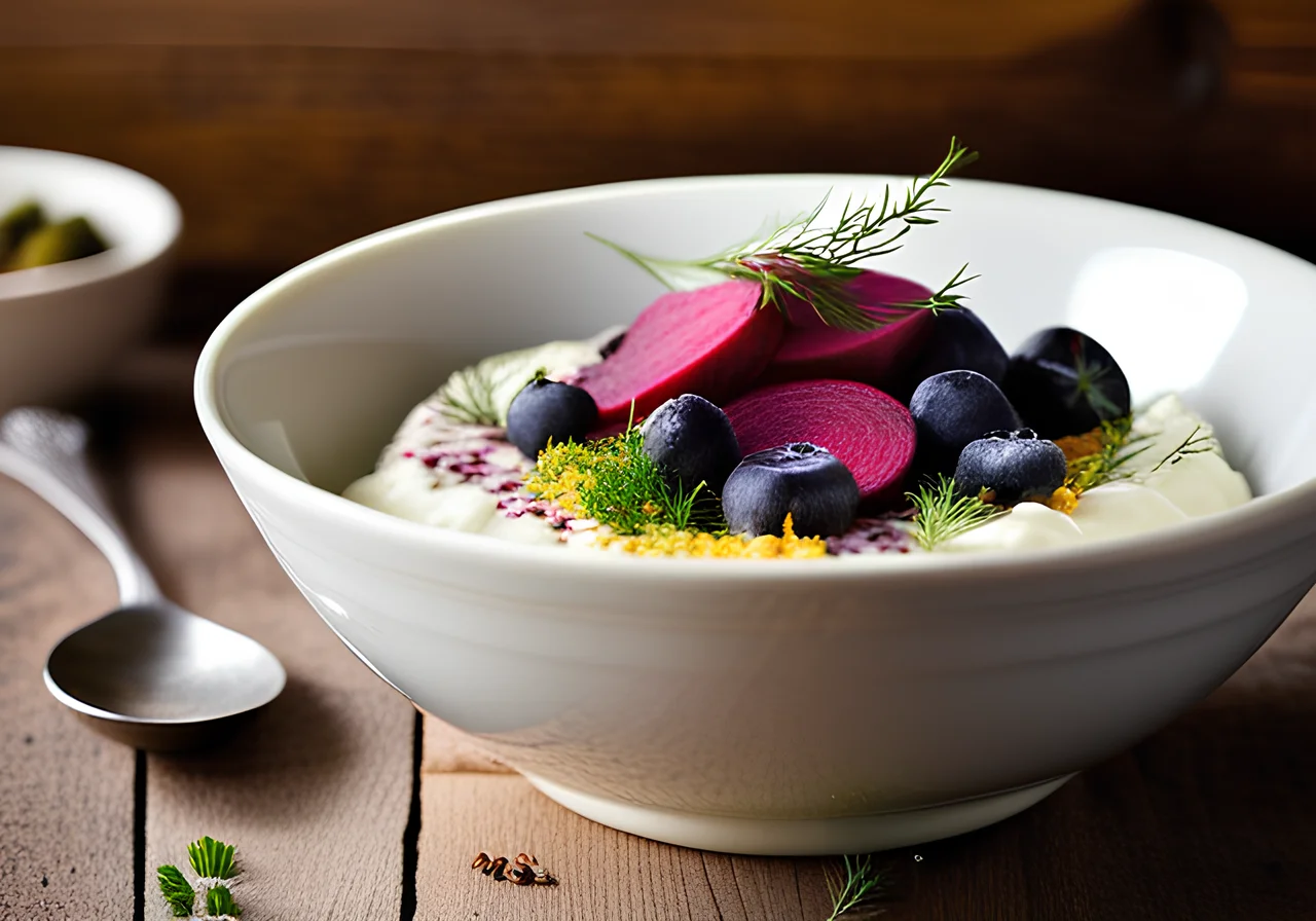 Scandi-Bowl with Matjes and Beetroot