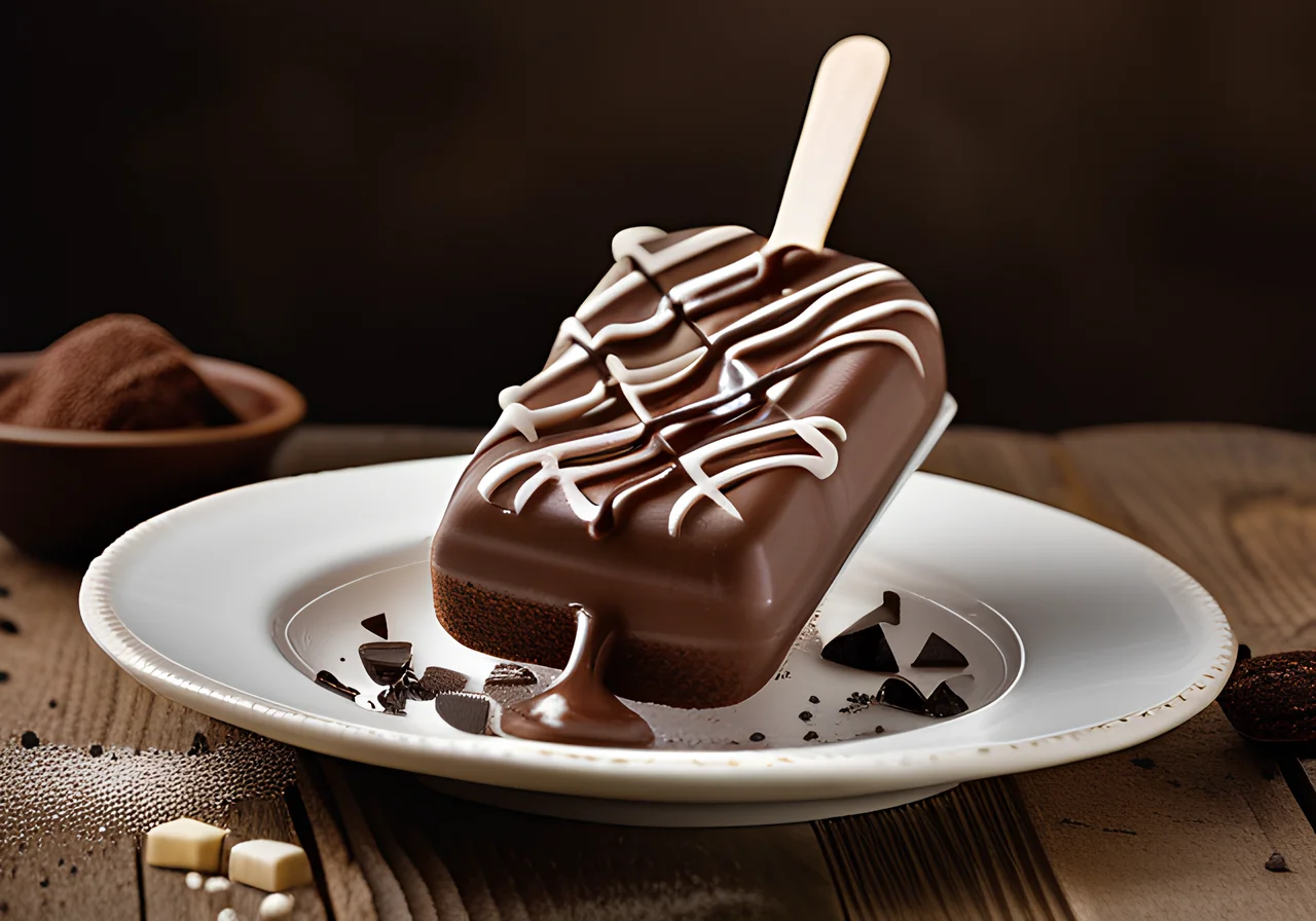 Chocolate Cream Cheese Ice Pops