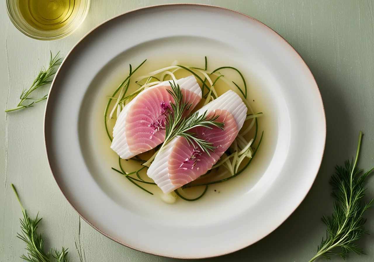 Pickled Matjes with Fennel and Thyme